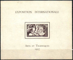 Nouvelle Calédonie  - 1937 - Exposition Internationale De Paris  - Bloc N° 1  - Neuf ** - MNH - Blocs-feuillets