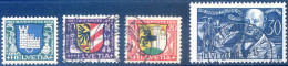 Suisse N°246 à 249 Neuf* Et Oblitérés - (F316) - Used Stamps