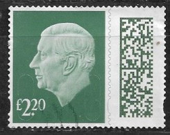 GB KC Lll DEFINITIVE SA £2.20 GREEN - Gebraucht