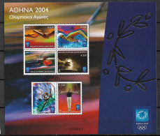 GREECE 2004 Athen's 2004 : Olympic Torch Relay I MNH Sheet Hellas F 33 (2293 / 2298) - Blocchi & Foglietti