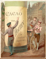 CHROMO CACAO VAN HOUTEN A SWEESP HOLLANDE A BICYCLETTES - Van Houten