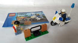 FIGURINE JOUET LEGO CITY MOTARD ET VOLEUR 60041  Avec Livret - Lego System