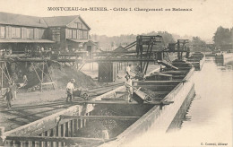 Montceau Les Mines * Crible 1 * Chargement En Bateaux * Péniche Batellerie * Mine De Charbon ? - Montceau Les Mines