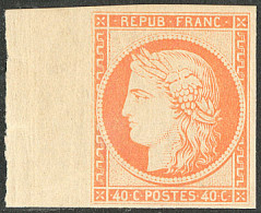 ** Réimpression. No 5g, Bdf, Superbe. - R - 1849-1850 Cérès