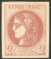 * No 40Ba, Rouge-brique, Jolie Pièce. - TB. - R - 1870 Uitgave Van Bordeaux