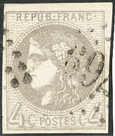 No 41Bb, Gris-lilas. - TB - 1870 Uitgave Van Bordeaux