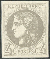(*) No 41Bd, Gris Foncé, Très Frais. - TB - 1870 Uitgave Van Bordeaux