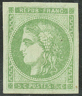 * No 42B, Pli D'angle Mais TB D'aspect - 1870 Ausgabe Bordeaux