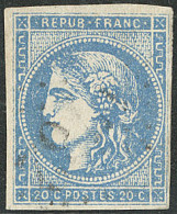 No 45Cb, Outremer, Jolie Pièce. - TB. - R - 1870 Emisión De Bordeaux