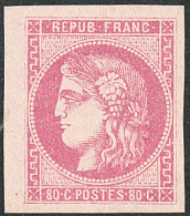 * No 49a, Rose Clair, Bdf, Jolie Pièce. - TB - 1870 Uitgave Van Bordeaux