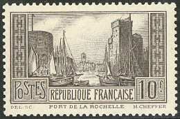 ** La Rochelle. Brun-noir. No 261B, Très Frais. - TB. - R - Altri & Non Classificati