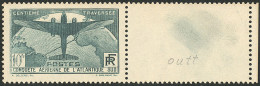 ** Atlantique Sud, Variété Chiffre Blanc. No 321, Bdf. - TB - Otros & Sin Clasificación