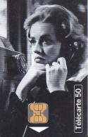 F699 10/1996 - JEANNE MOREAU - 50 OB1 - (verso : N° D+8 Chiffres - Deux Lignes) - 1996