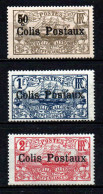 Nouvelle Calédonie  - 1926 - Tb Pour Colis Postaux  - N° 1 à 3    - Neuf * -  MLH - Neufs