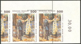 ** Renoir, Non Dentelé Tenant à Dentelé Avec Piquage à Cheval. No 2692, Sur Une Bande De 2 Timbres Et Demi, Cdf, Superbe - Other & Unclassified