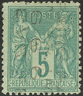 Surcharge 4 Lignes. No 3, 6 FEVR, Pd Mais Très Frais Et TB. - R - 1893-1947