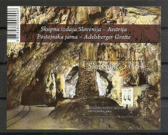 SLOVENIA 2013,First  Undergraund  Post In Postojna,JOIN ISSUES,MNH - Joint Issues