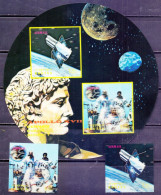 BHUTAN - SPACE - APOLLO 17 - 3D - **MNH - 1973 - Bhoutan