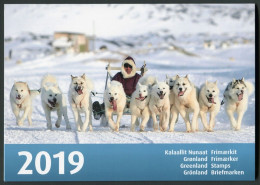 2019 - GROENLANDIA / GREENLAND - ANNATA COMPLETA / YEAR PACK . MNH - Komplette Jahrgänge