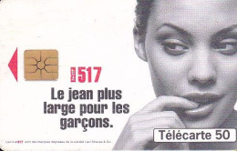 F701A 10/1996 - LEVI'S 517 - 50 GEM1B - (verso : N° Petits Deux Lignes Centrées) - 1996