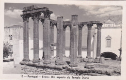 POSTCARD PORTUGAL - ÉVORA - UM ASPECTO DO TEMPLO DE DIANA - Evora