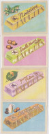 TRADE CARDS, CHOCOLATE, JACQUES, CHOCOLATE BARS, 4X - Jacques