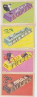 TRADE CARDS, CHOCOLATE, JACQUES, CHOCOLATE BARS, 4X - Jacques