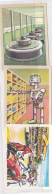 TRADE CARDS, CHOCOLATE, JACQUES, TURBINE, ROBOT, MONZA RACE COURSE, 3X - Jacques