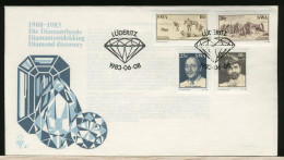 SWA - FDC 1983 - LUDERITZ -   DIAMOND DISCOVERY - Minerals