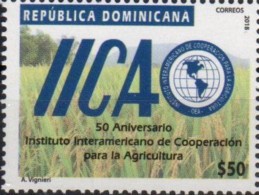 DOMINICAN REPUBLIC IICA INTER-AMERICAN INSTITUTE OF COOPERATION FOR AGRICULTURE Sc 1630 MNH 2018 - Dominicaine (République)