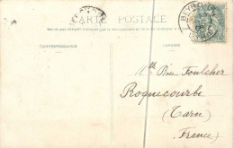 Cachet "Beyrouth Syrie 1906" Sur Blanc Cp Château (2 Scans) - Brieven En Documenten