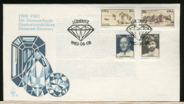 SWA - FDC 1983 - LUDERITZ -   DIAMOND DISCOVERY - FDC