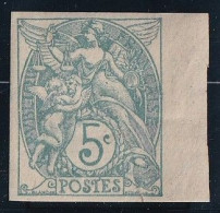 France N°111g - Non Dentelé - Neuf * Avec Charnière - Dérisoire Fente Sinon TB - 1900-29 Blanc