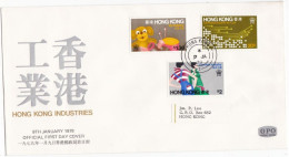 HONG KONG - FDC -  BUSTA  PRIMO GIORNO  - 1979 - FDC