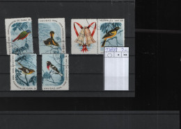 Kuba Birds Theme Michel Cat.No. Used 978/982 - Used Stamps