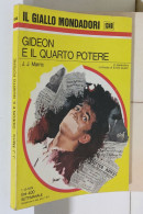 I116952 Classici Giallo Mondadori 1348 - J J Marric - Gideon E Il Quarto Potere - Gialli, Polizieschi E Thriller