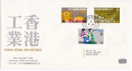 HONG KONG - FDC -  BUSTA  PRIMO GIORNO  - 1979 - FDC