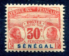 Sénégal              Taxe N° 8 * - Ungebraucht