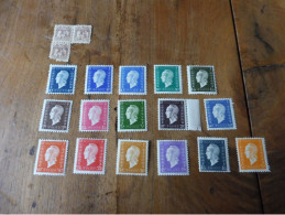 Lot De 16 Timbres Neufs (diverses Valeurs)     Marianne De Dulac......... - 1944-45 Marianne De Dulac