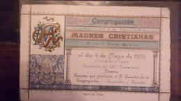 SPAIN ESPAGNE Tarjeta Postal De MADRID STERN 1889 - Madrid