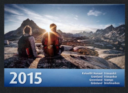2015 - GROENLANDIA / GREENLAND - ANNATA COMPLETA / YEAR PACK . MNH - Volledige Jaargang