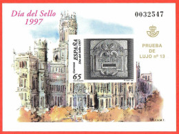 España. Spain. 1997. PO. Dia Del Sello. Boca De Buzon - Blocs & Hojas