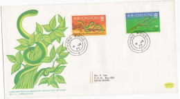 HONG KONG - FDC -  BUSTA  PRIMO GIORNO  - 1977 - FDC