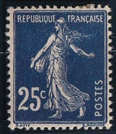 France N°140b - Bleu-noir - Neuf * Avec Charnière - TB - 1906-38 Säerin, Untergrund Glatt