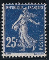 France N°140b - Bleu-noir - Neuf * Avec Charnière - TB - 1906-38 Säerin, Untergrund Glatt