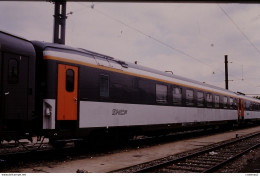 Photo Diapo Diapositive Slide Train Wagon Voiture Spéciale CLUB 34 SNCF Le 19/07/2000 VOIR ZOOM - Diapositives