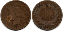 MA 28413 /  10 Centimes 1886 A B - 10 Centimes