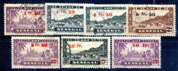 Sénégal              N°  189/195 Oblitéré - Usati