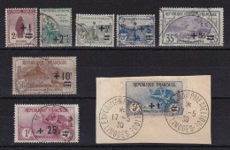 France N°162/169a - Oblitéré - TB - Used Stamps