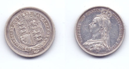 Great Britain 6 Pence 1887 KM#759 - H. 6 Pence